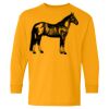 Heavy Cotton Youth Long Sleeve T-Shirt. Thumbnail