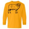 Heavy Cotton Youth Long Sleeve T-Shirt. Thumbnail