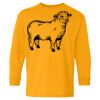 Heavy Cotton Youth Long Sleeve T-Shirt. Thumbnail