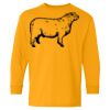 Heavy Cotton Youth Long Sleeve T-Shirt. Thumbnail