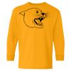 Heavy Cotton Youth Long Sleeve T-Shirt. Thumbnail