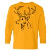 Heavy Cotton Youth Long Sleeve T-Shirt. Thumbnail