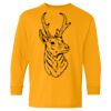 Heavy Cotton Youth Long Sleeve T-Shirt. Thumbnail