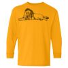 Heavy Cotton Youth Long Sleeve T-Shirt. Thumbnail