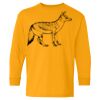 Heavy Cotton Youth Long Sleeve T-Shirt. Thumbnail