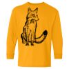 Heavy Cotton Youth Long Sleeve T-Shirt. Thumbnail