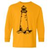 Heavy Cotton Youth Long Sleeve T-Shirt. Thumbnail