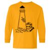 Heavy Cotton Youth Long Sleeve T-Shirt. Thumbnail