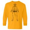 Heavy Cotton Youth Long Sleeve T-Shirt. Thumbnail