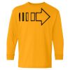 Heavy Cotton Youth Long Sleeve T-Shirt. Thumbnail