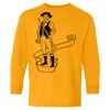 Heavy Cotton Youth Long Sleeve T-Shirt. Thumbnail
