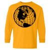 Heavy Cotton Youth Long Sleeve T-Shirt. Thumbnail