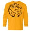 Heavy Cotton Youth Long Sleeve T-Shirt. Thumbnail