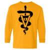 Heavy Cotton Youth Long Sleeve T-Shirt. Thumbnail