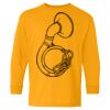 Heavy Cotton Youth Long Sleeve T-Shirt. Thumbnail