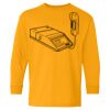 Heavy Cotton Youth Long Sleeve T-Shirt. Thumbnail