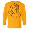 Heavy Cotton Youth Long Sleeve T-Shirt. Thumbnail