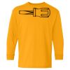 Heavy Cotton Youth Long Sleeve T-Shirt. Thumbnail