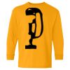 Heavy Cotton Youth Long Sleeve T-Shirt. Thumbnail