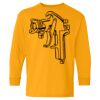 Heavy Cotton Youth Long Sleeve T-Shirt. Thumbnail