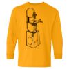 Heavy Cotton Youth Long Sleeve T-Shirt. Thumbnail