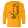 Heavy Cotton Youth Long Sleeve T-Shirt. Thumbnail
