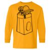Heavy Cotton Youth Long Sleeve T-Shirt. Thumbnail