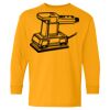 Heavy Cotton Youth Long Sleeve T-Shirt. Thumbnail