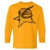Heavy Cotton Youth Long Sleeve T-Shirt. Thumbnail