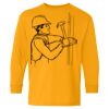 Heavy Cotton Youth Long Sleeve T-Shirt. Thumbnail