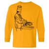 Heavy Cotton Youth Long Sleeve T-Shirt. Thumbnail