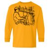 Heavy Cotton Youth Long Sleeve T-Shirt. Thumbnail