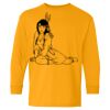 Heavy Cotton Youth Long Sleeve T-Shirt. Thumbnail