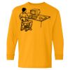 Heavy Cotton Youth Long Sleeve T-Shirt. Thumbnail