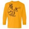 Heavy Cotton Youth Long Sleeve T-Shirt. Thumbnail