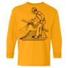 Heavy Cotton Youth Long Sleeve T-Shirt. Thumbnail
