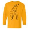 Heavy Cotton Youth Long Sleeve T-Shirt. Thumbnail