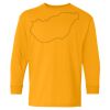 Heavy Cotton Youth Long Sleeve T-Shirt. Thumbnail