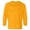 Heavy Cotton Youth Long Sleeve T-Shirt. Thumbnail