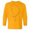 Heavy Cotton Youth Long Sleeve T-Shirt. Thumbnail
