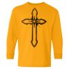 Heavy Cotton Youth Long Sleeve T-Shirt. Thumbnail