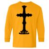 Heavy Cotton Youth Long Sleeve T-Shirt. Thumbnail