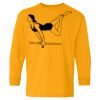 Heavy Cotton Youth Long Sleeve T-Shirt. Thumbnail