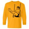 Heavy Cotton Youth Long Sleeve T-Shirt. Thumbnail