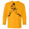 Heavy Cotton Youth Long Sleeve T-Shirt. Thumbnail