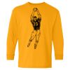 Heavy Cotton Youth Long Sleeve T-Shirt. Thumbnail