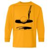 Heavy Cotton Youth Long Sleeve T-Shirt. Thumbnail