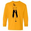 Heavy Cotton Youth Long Sleeve T-Shirt. Thumbnail