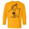 Heavy Cotton Youth Long Sleeve T-Shirt. Thumbnail