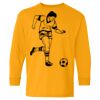 Heavy Cotton Youth Long Sleeve T-Shirt. Thumbnail